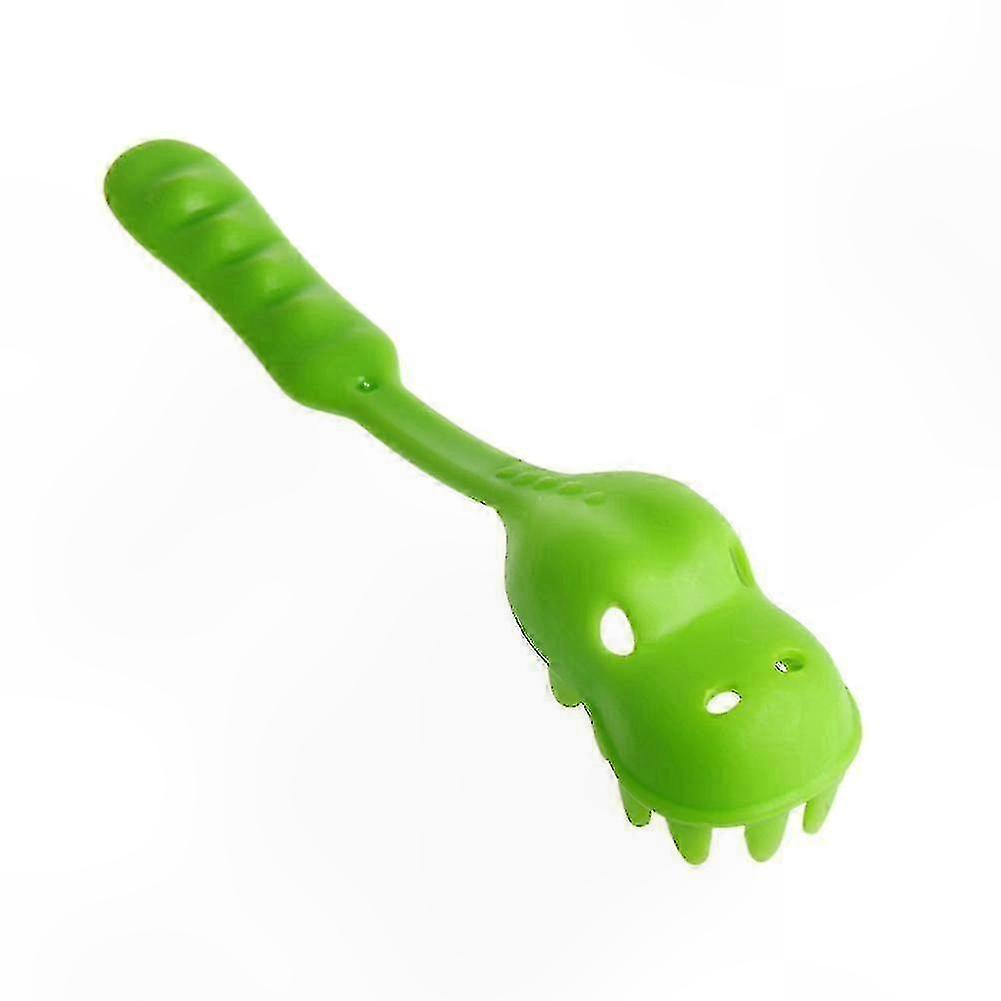 Set Aus 2 Dinosaurier-pasta-besteckteilen Für Kinder, Servierlöffel Und -gabel, Lustiges Essset, Passendes Küchenaccessoire.