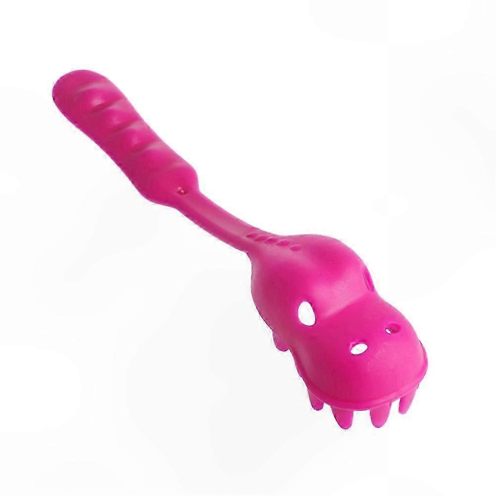 4-teiliges Set Dinosaurier-pasta-servierbesteck, Kinderkochset, Tischaccessoires Für Kleine Feinschmecker, Kunststoffbesteck-set, Prähistorisches Thema, Größe Geeignet Für Kinderhände