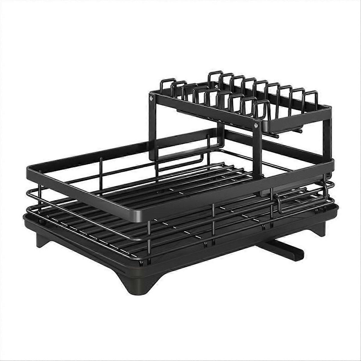 Besteckhalter Aus Edelstahl, Abtropfgestell Für Besteck Und Küchenutensilien, Robuster Bestecktrockner, Wiederverwendbarer Schubladenorganizer, Trockengestell Für Küche Und Geschirr.