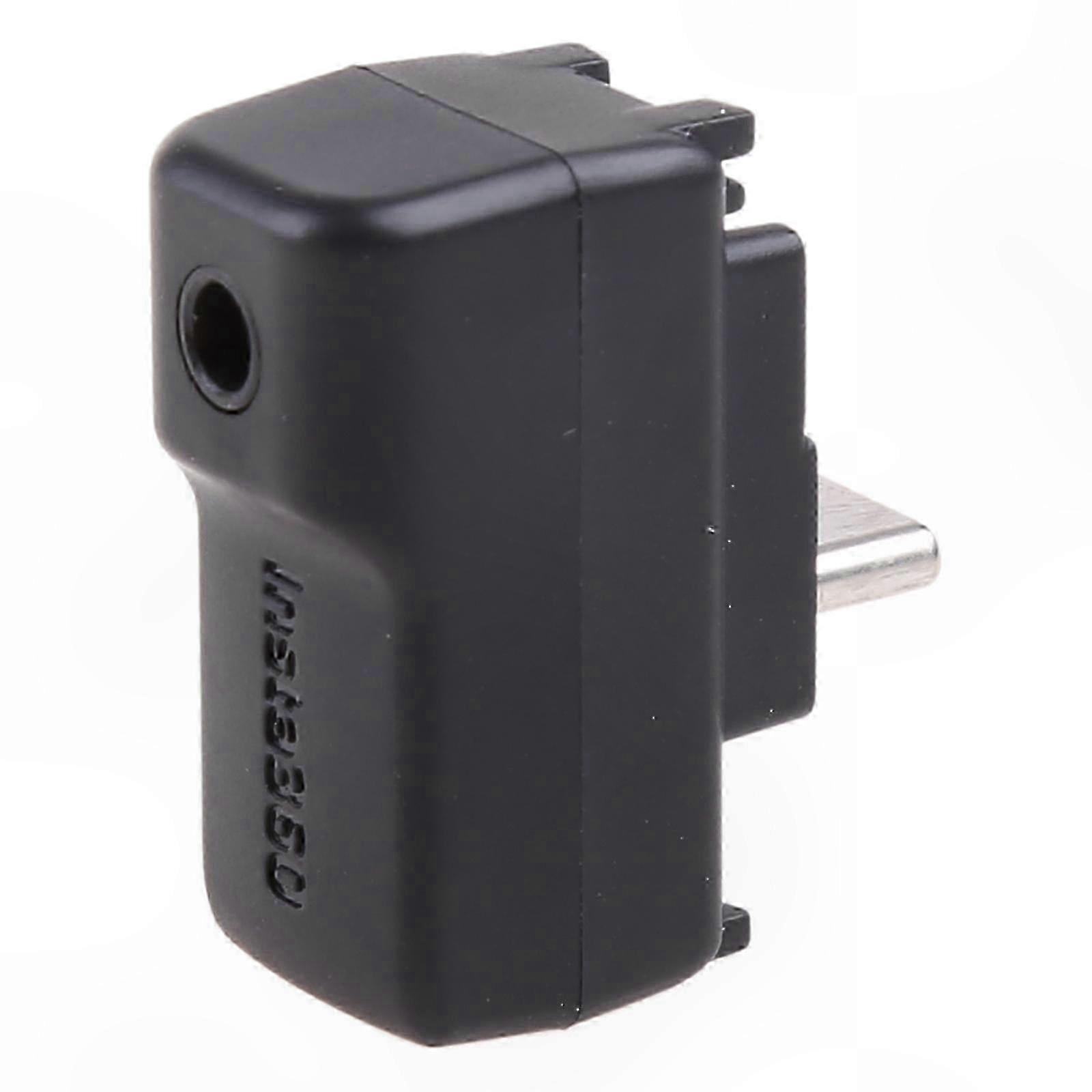 Mikrofonadapter Usb-c 360°-kamera Mit 3,5-mm-eingang, Dual-mikrofonanschluss Für Externe Audioaufnahmen