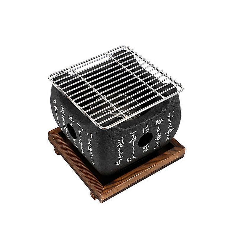 Aluminium-grillplatte Für Außenkocher, 12x12x11 Cm, Größe S, Tragbarer Campinggrill, Robustes Und Leichtes Grillzubehör.