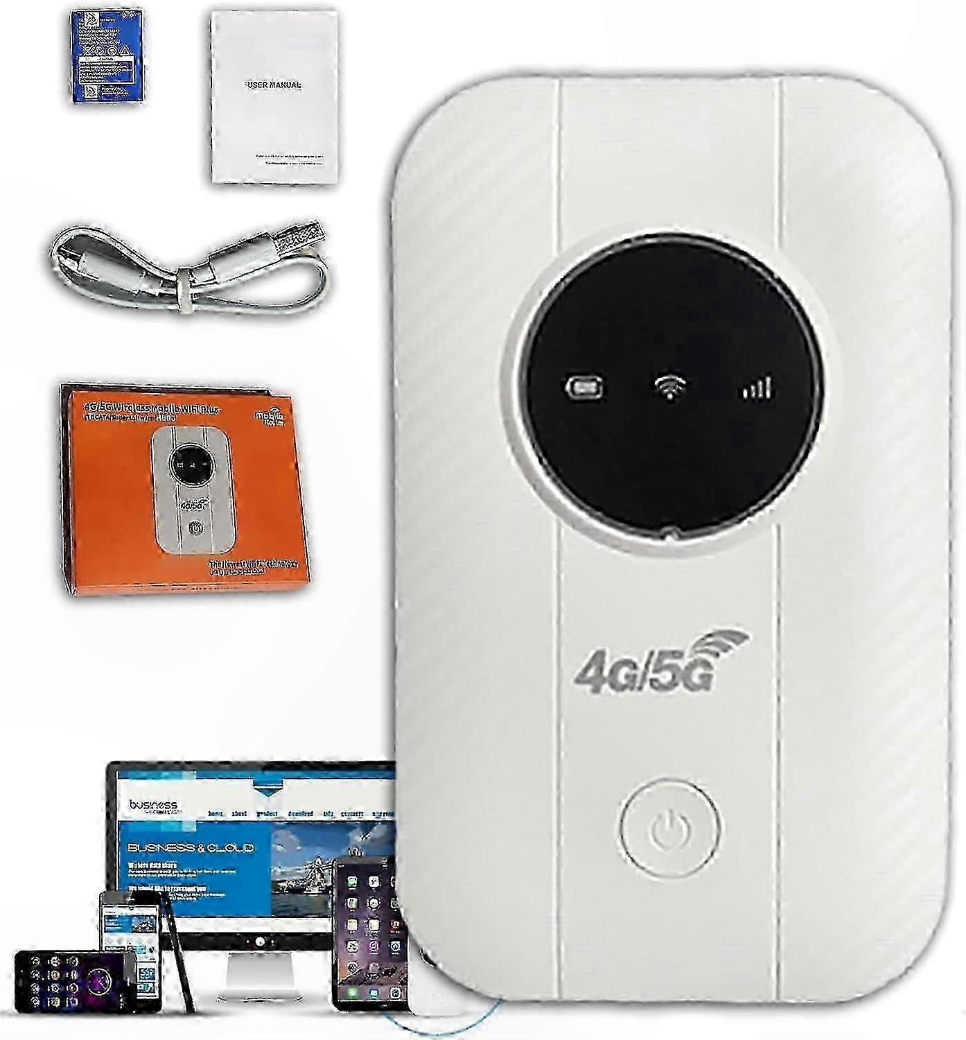 Tragbarer Satelliten-internetrouter Mit Unbegrenztem Zugriff, Reise-wlan-modem, Globales Verbindungsgerät, Mobiles Kommunikationsgerät
