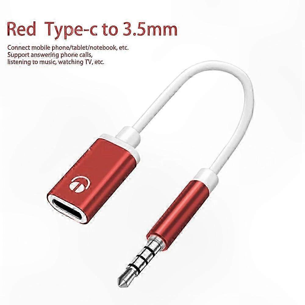 Flacher Adapterkonverter Analog Usb-c Buchse Auf 3,5 Mm Klinkenstecker (rundstecker) S5j7