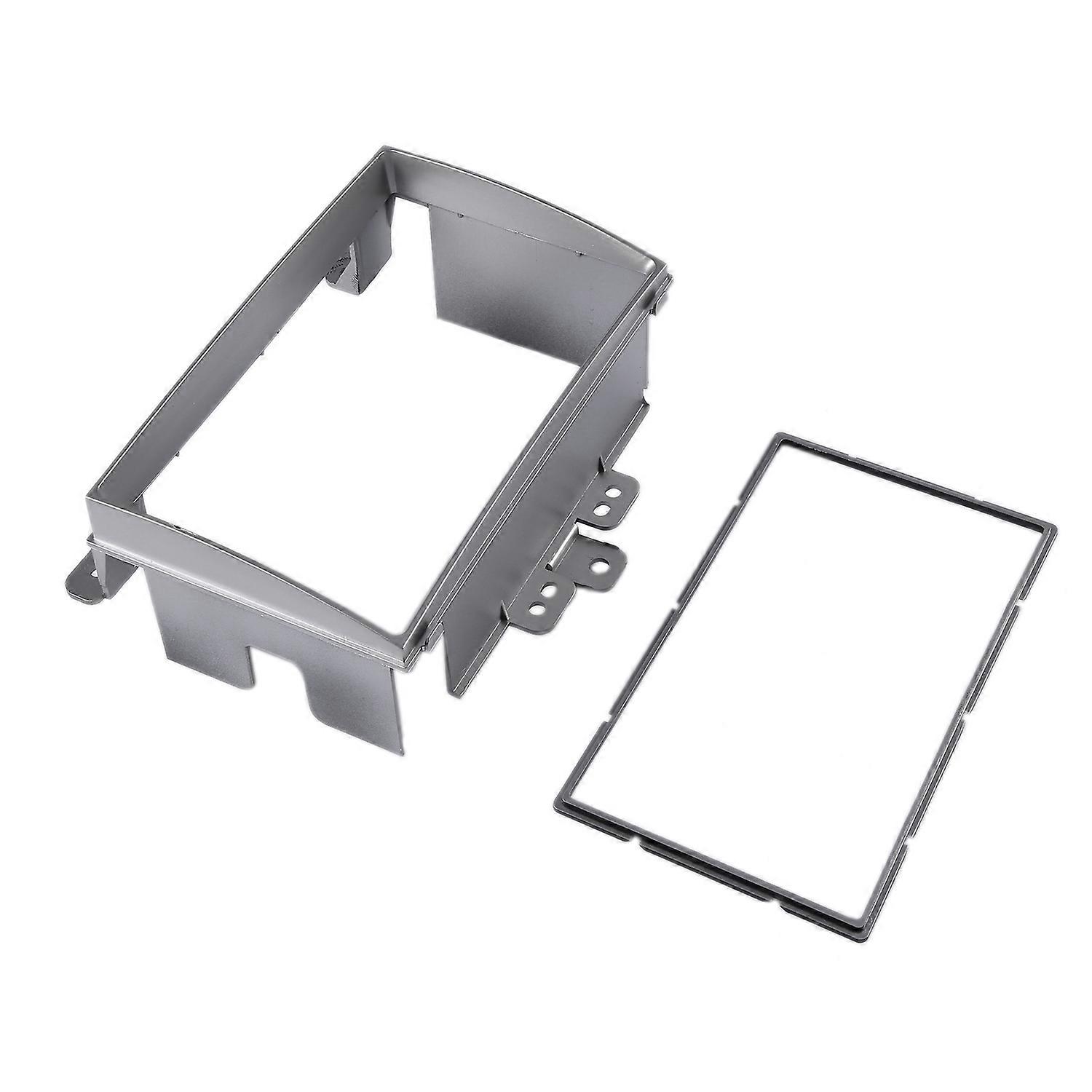 2-din-autoradio-adapterset Für Hyundai I20 (ab 2008), Doppel-din-einbaublende, Schwarzer Umbaurahmen, Kompatibel Mit Gängigen Autoradiosystemen