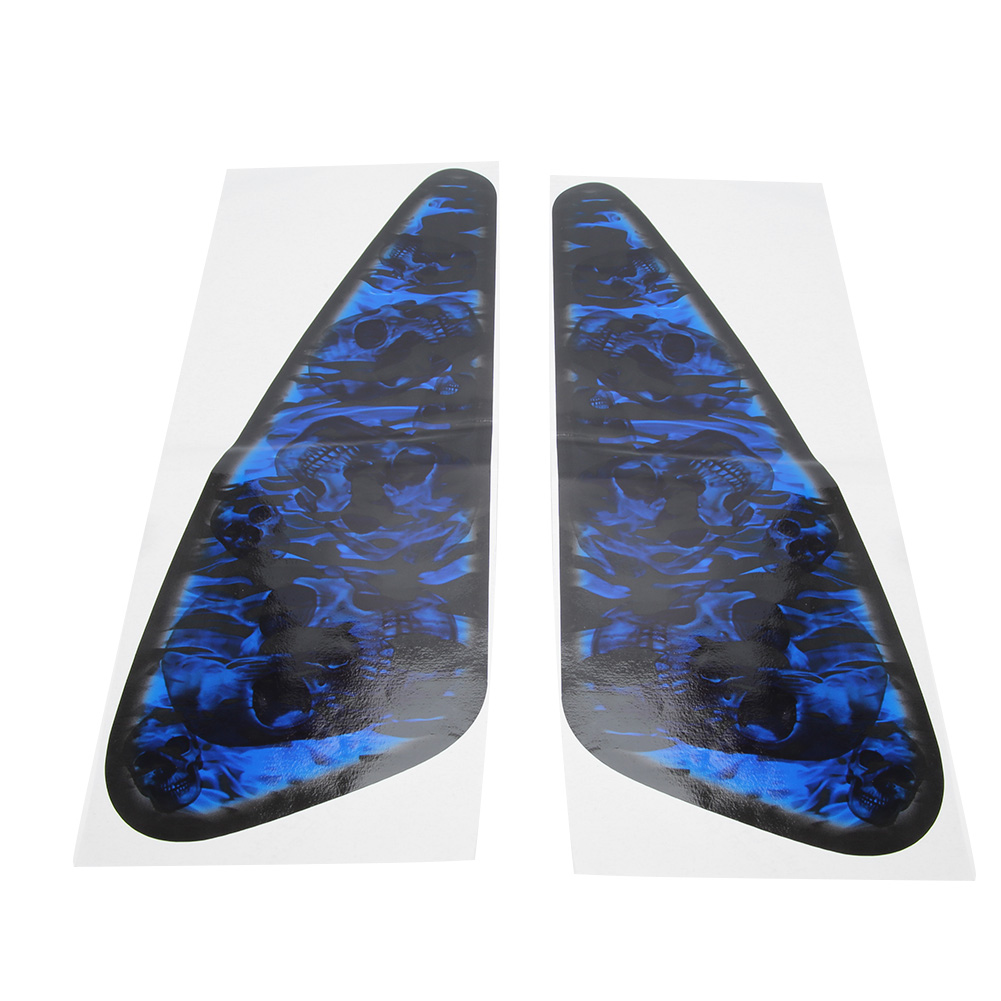 Farbenfroher, Reflektierender 3d-pvc-aufkleber Für Motorräder, Universeller Dekorationsaufkleber.