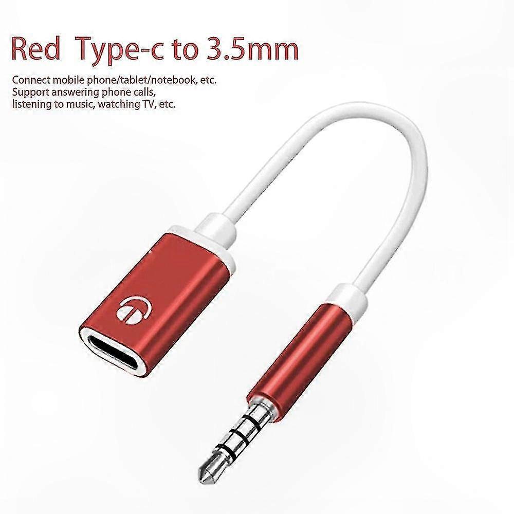 Usb-c-buchse Auf 3,5-mm-klinkenstecker-adapterkabel, Analoges Audiokabel Für Mp3-player, Kopfhörer Und Smartphones, Robuste Stereo-verbindung