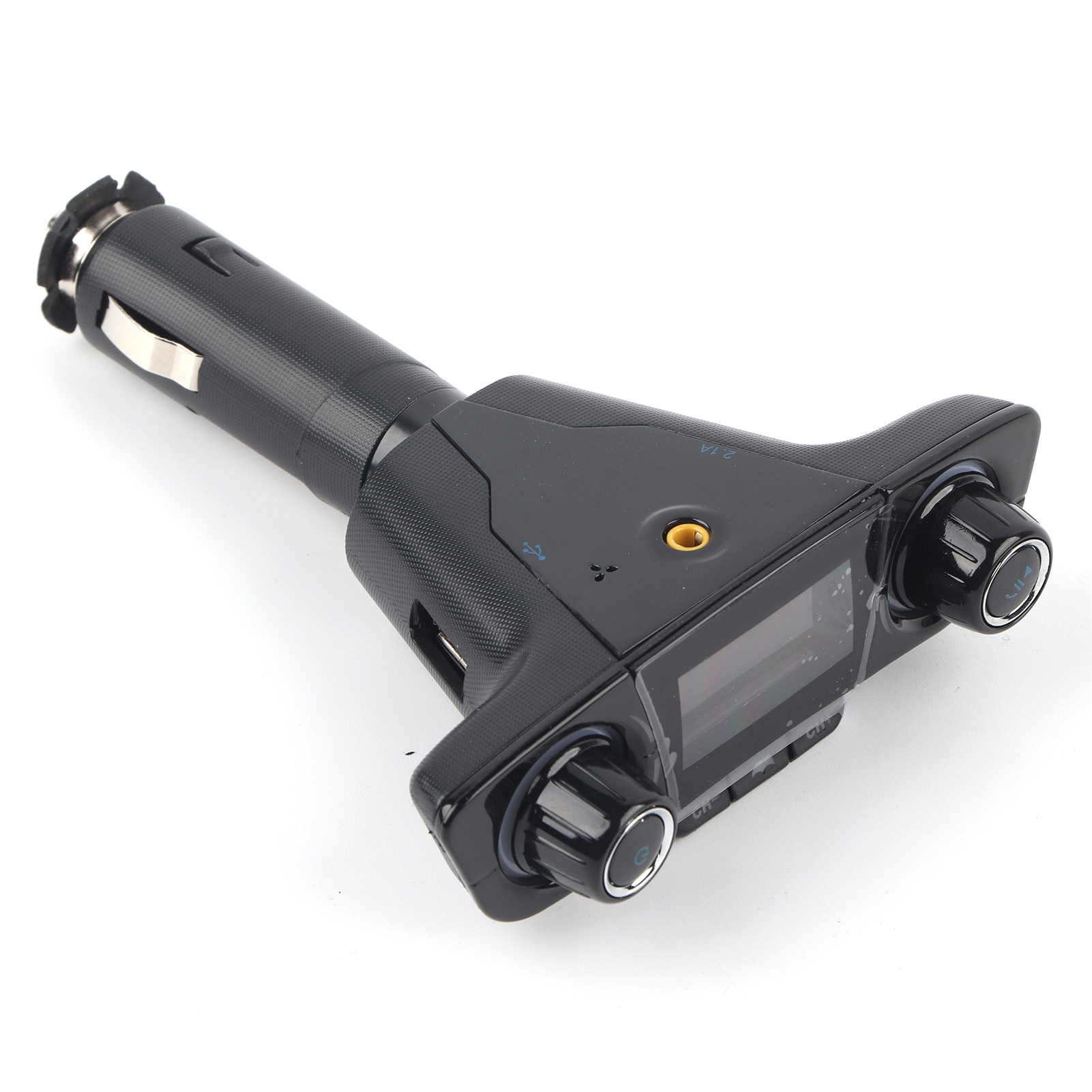 Fm-bluetooth-transmitter Mit Zwei Köpfen, Autoradioadapter, Mp3-player