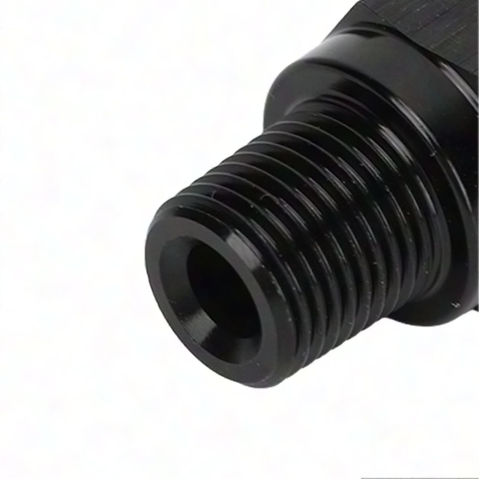 Öldruckanschlussadapter Aus Aluminiumlegierung, 2 Stück, 1/8 Npt Außengewinde Auf M10 X 1,0 Innengewinde, Für Kraftfahrzeuge.