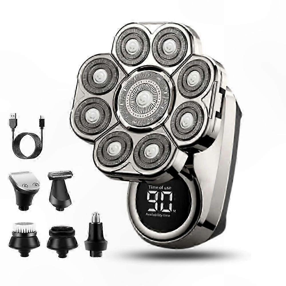 Tonduz 9d Floating Shaver Für Männer Mit Glatze, Kabelloser Elektrischer Trimmer Mit Präzisionsschnitt