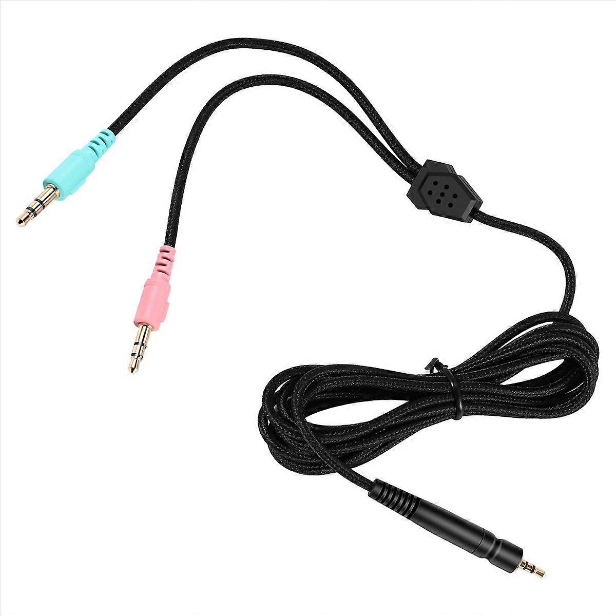 Ersatzkabel Für G4me One Headset (pc, 2 Meter) - Audiokabellänge 200 Cm, Pc-gaming-zubehör, Kompatibel Mit Der Computerversion.