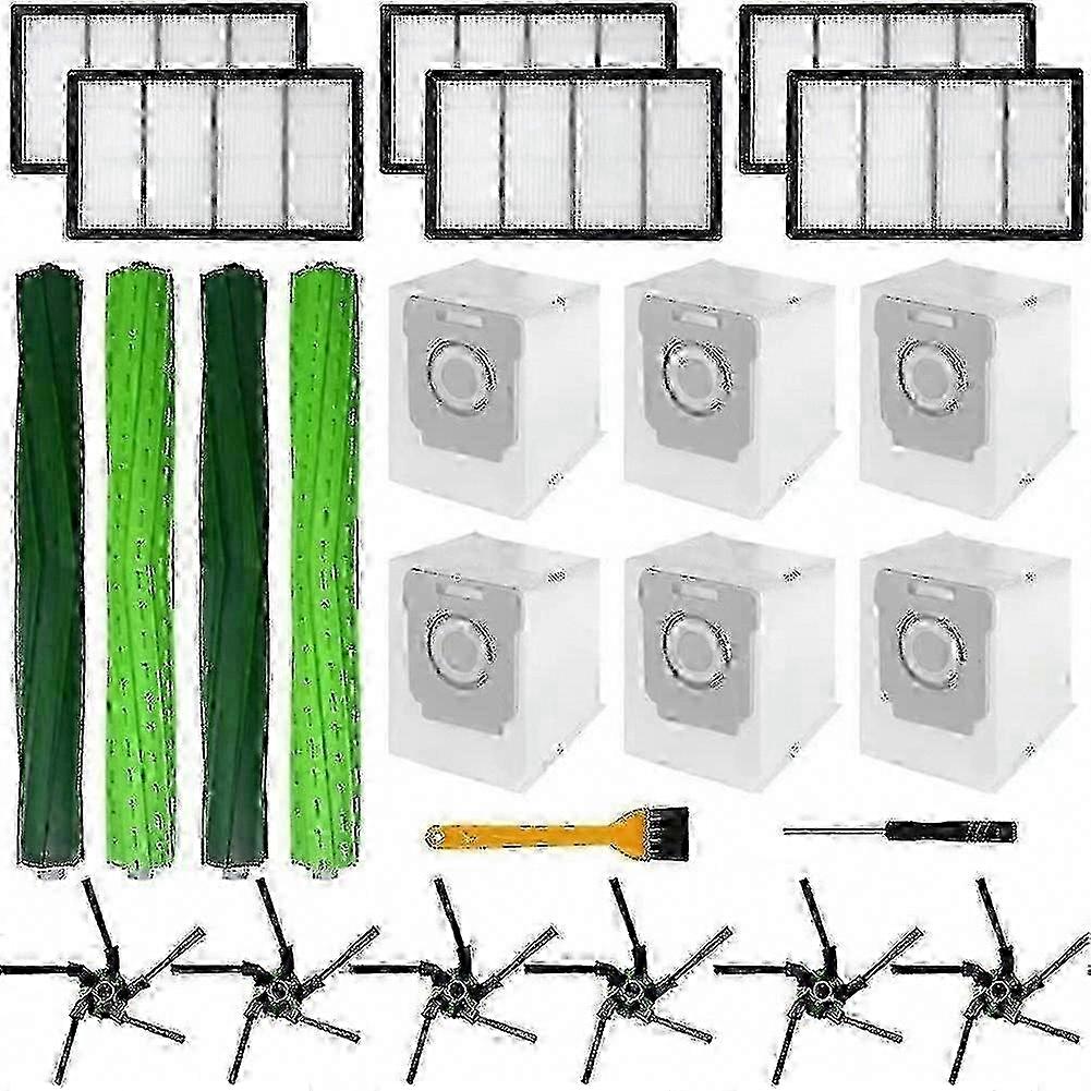 Irobot Roomba S9/s9+ Ersatzteilset: Zubehör, Filter, Bürsten Und Ersatzteile Für Den Saugroboter, Komplettes Kompatibles Set, Einfache Wartung Und Optimale Leistung.