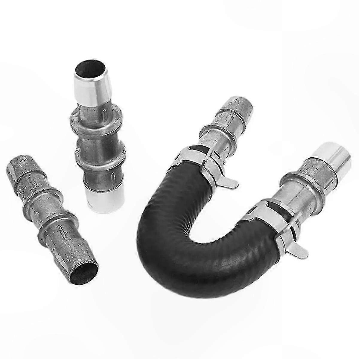 Verstärktes Aluminium-motorheizungskern-bypass-schlauchset, U-rohr-design, Kompatibel Mit 626-001 S202412245139