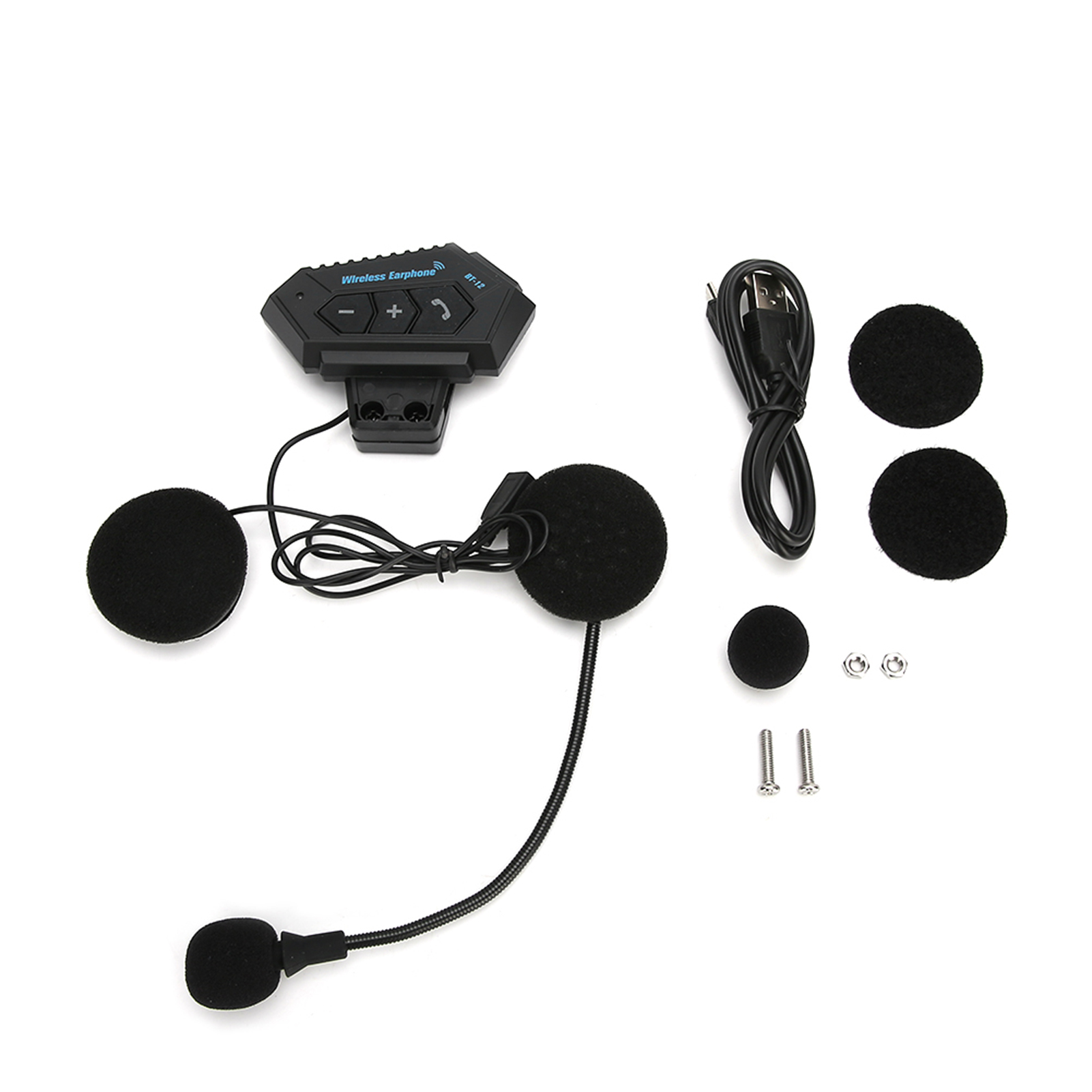 Csr8635 Bluetooth 4.1+edr Motorradhelm-kopfhörer Mit Geräuschunterdrückung, Freisprech-headset Für Motorradfahrer