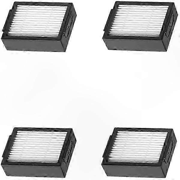 Ersatzfilter Für E5 E6 I7 Saugroboter, 4er-packung, Kompatibel Mit Den Modellen Der Serie, Einfacher Und Effizienter Austausch.