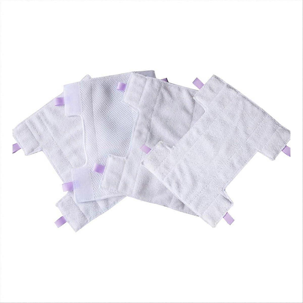 4 Ersatz-wischmopppads Für Hv300, Wiederverwendbar, 4er-set Reinigungspads Für Dampfmopps, Waschbar Und Langlebig