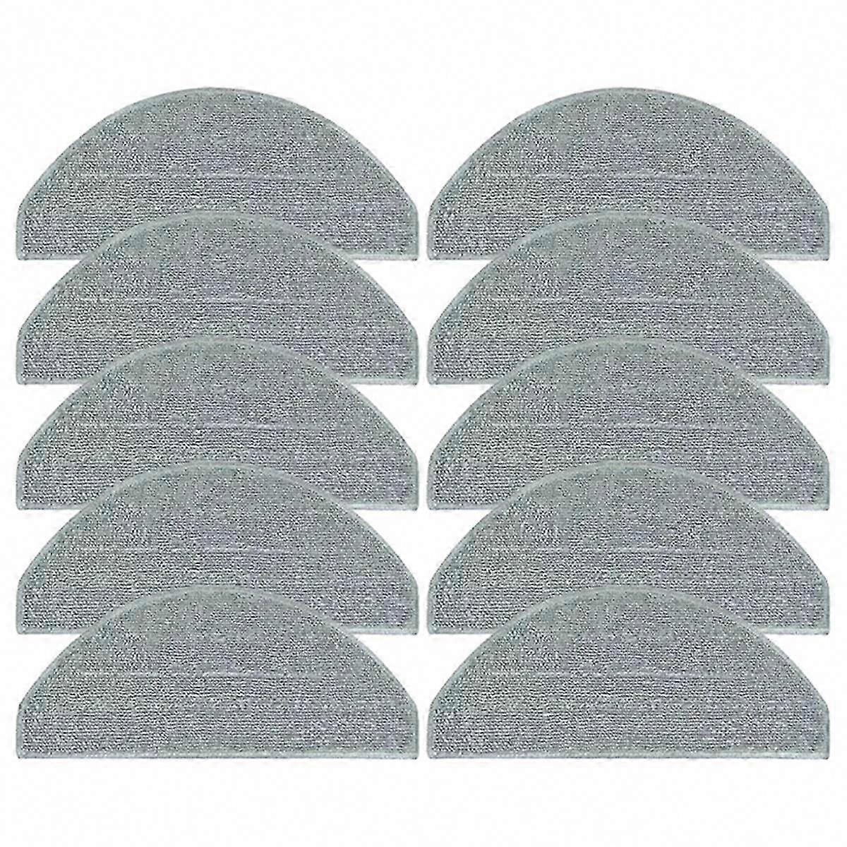 Packung Mit 10 Ersatztüchern Für Den Saugroboter V8 Pro, Kompatible Reinigungstücher, Ersatzzubehör Für Hartböden, Waschbar Und Langlebig, Packung Mit 10 Waschpads.