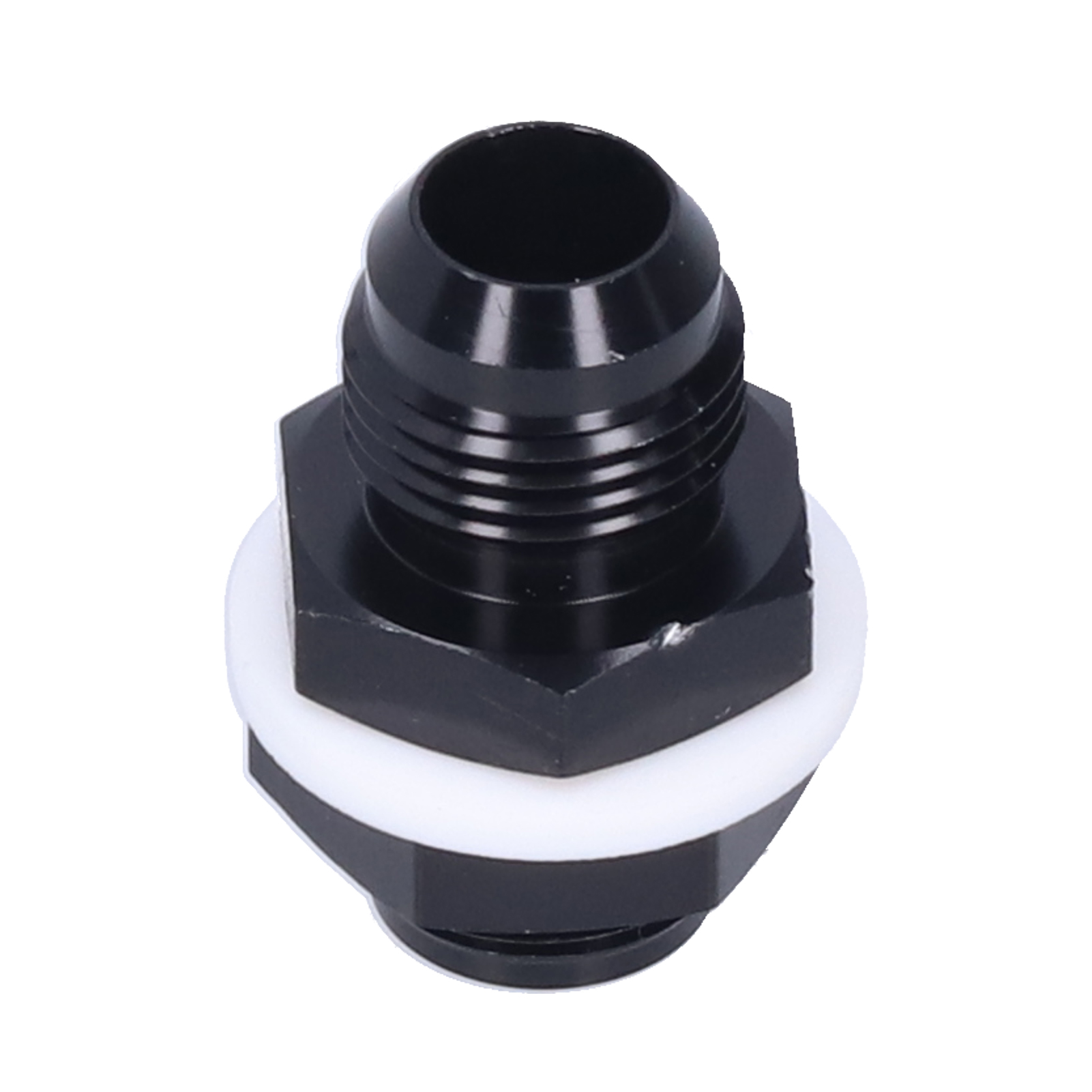 8an-zu-8an-aluminium-durchführungsverschraubung (gerade, Zellular), Kraftstofftankadapter, Autoteil