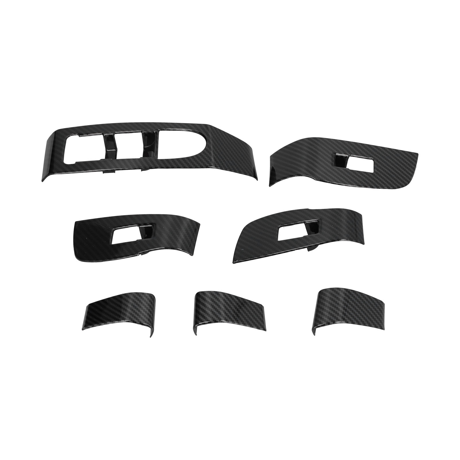 Tür- Und Fensterheberschalterblenden In Carbonfaser-optik Für Mazda 3 Cx-30