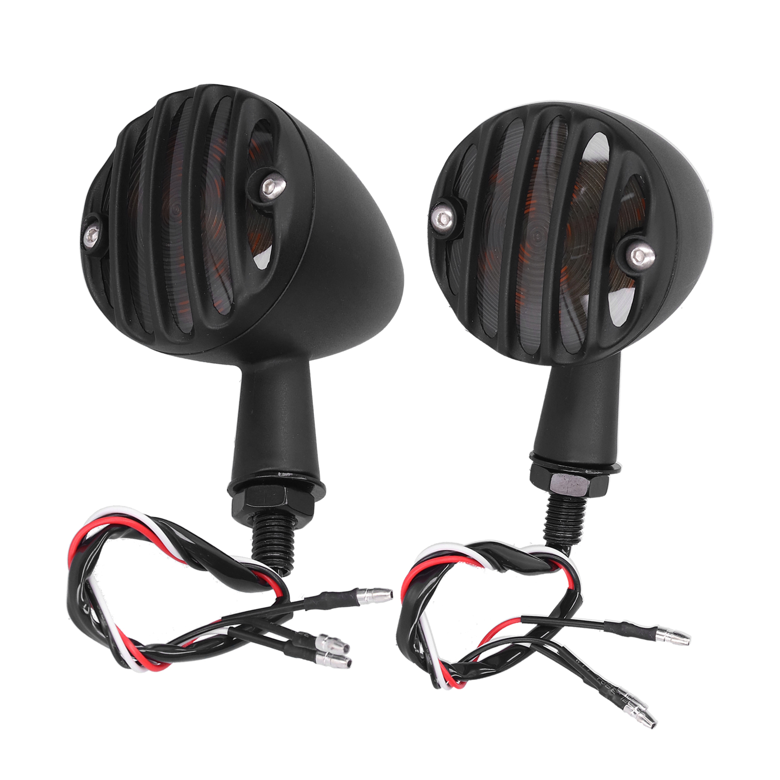 Paar Universelle 12v-blinker Für Retro-motorräder, Wasserdichte Kontrollleuchten