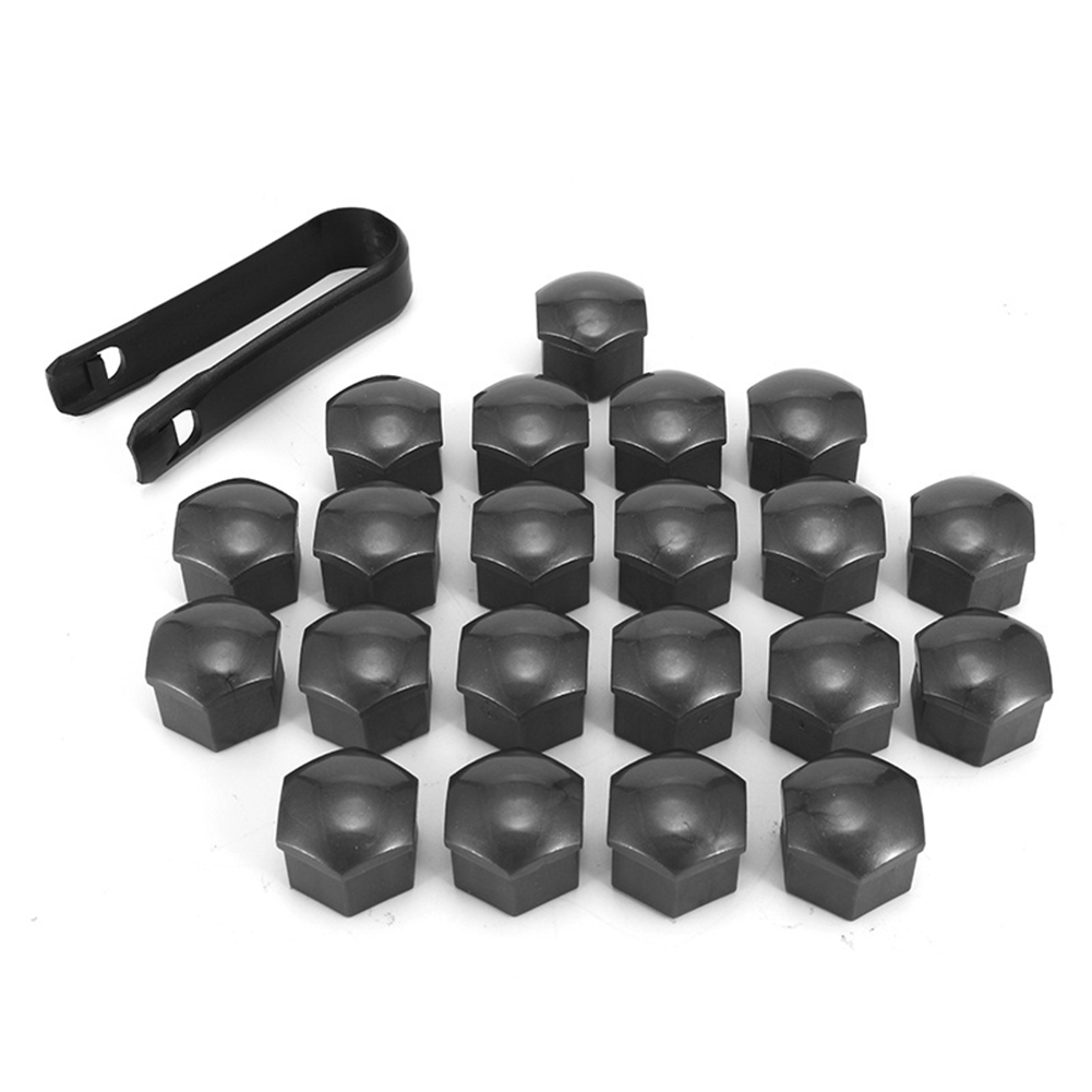 20 Radmutternkappen 17 Mm, Bolzenschutz Für Autos, Set Mit Demontagewerkzeug