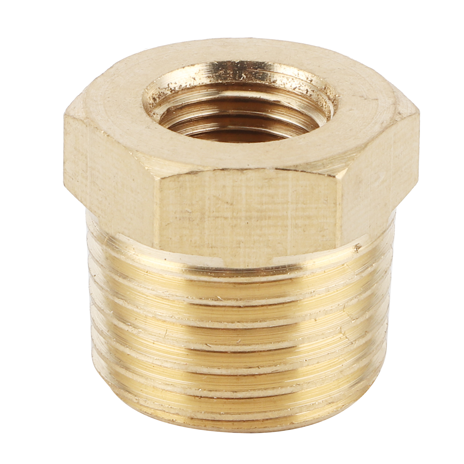 Reduzierstück Aus Messing, Npt-adapter, 3/8-zoll-außengewinde Auf 1/8-zoll-innengewinde Für Wasser, Kraftstoff, Gas, Öl