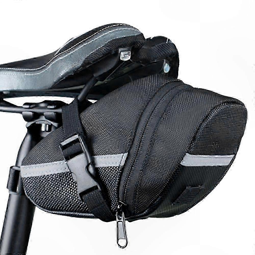 Wasserdichte Fahrradsatteltasche Mit Reflektierenden Details, Geräumiges Mountainbike-zubehör Zur Aufbewahrung Von Fahrrädern