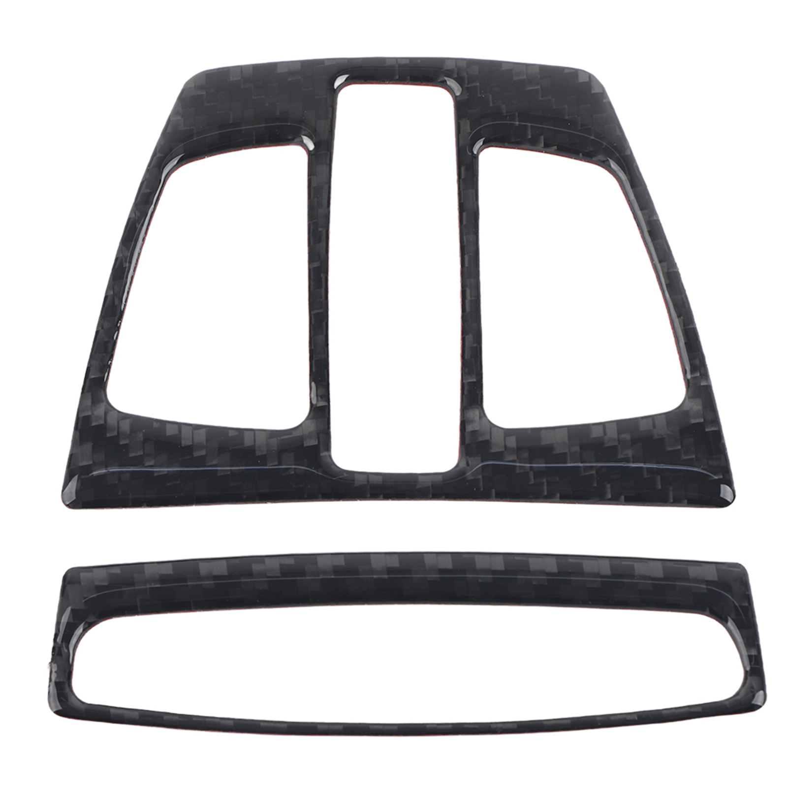 2 Carbonfaser-panels Für Vordere Leseleuchten, Motorhaubenverkleidung Kompatibel Mit Bmw 3er F30 Gt F34 X5 X6 X1 X2
