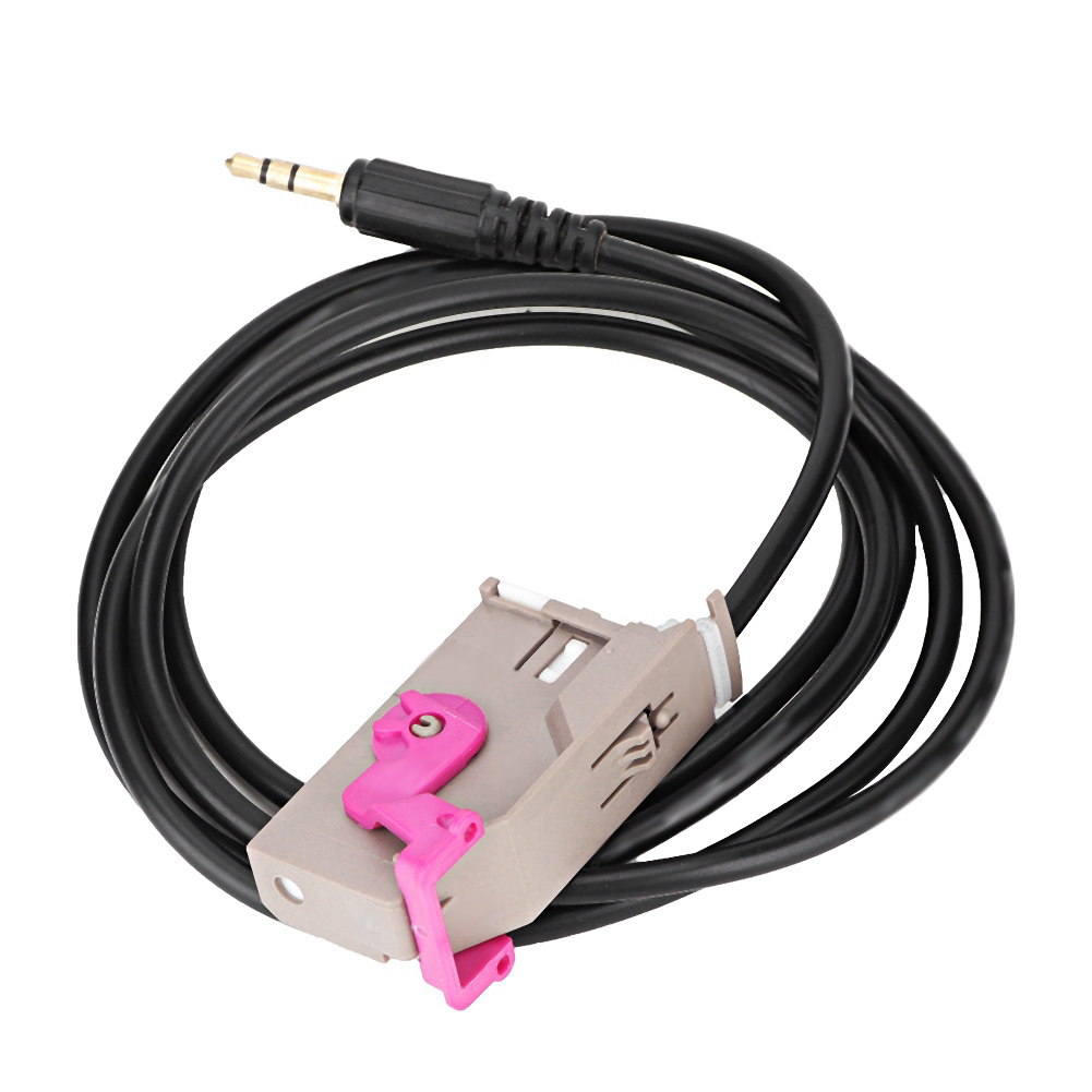 32-poliges 3,5-mm-audiokabel (stecker) Für Rns-e-aux-anschluss, Kompatibel Mit Audi A3, A4, A6, A8 Und Tt