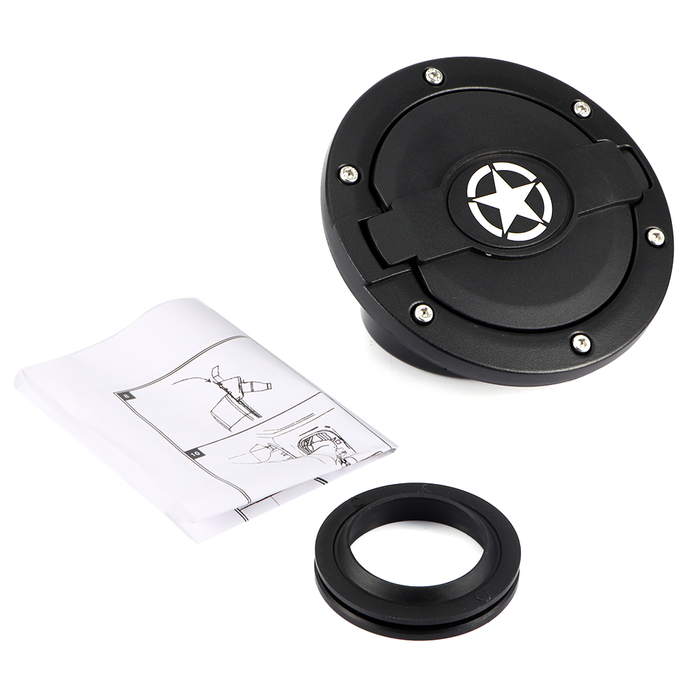 Öleinfülldeckel Mit Sternförmigem Einfüllstutzen, Passend Für Jeep Wrangler Jk 2/4-türer 2007-2017
