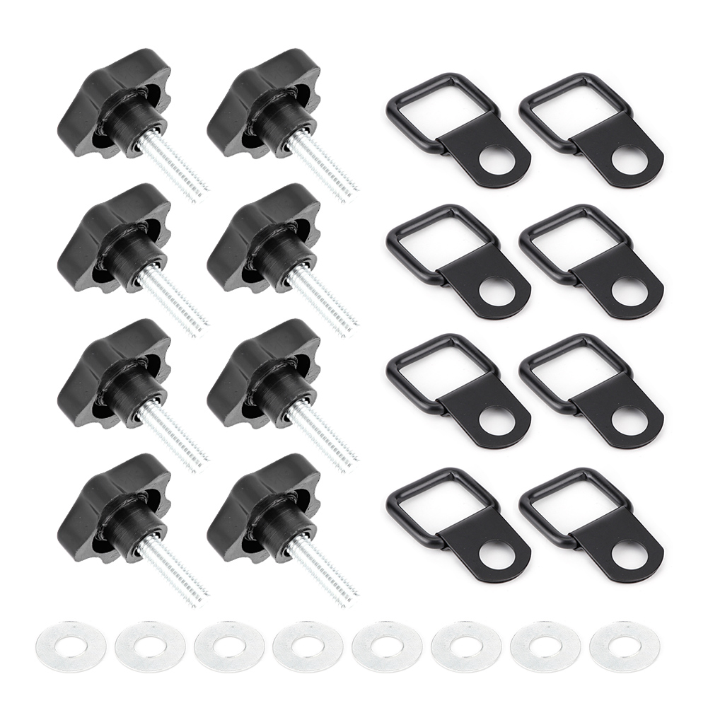 Dachschraubensatz Für Jeep Wrangler Jk Jl 2007–2018, 2-türer, Verdeckbefestigungszubehör, Zugverschluss-set