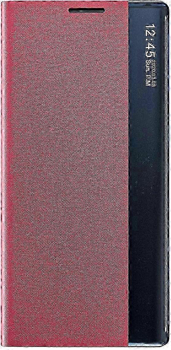 Hochwertige Lederhülle Für Galaxy S20 Fe Mit Sichtfenster, Elegante Und Praktische Klapphülle, Sanfter Schutz, Luxuriöse Verarbeitung, Funktionales Und Edles Design