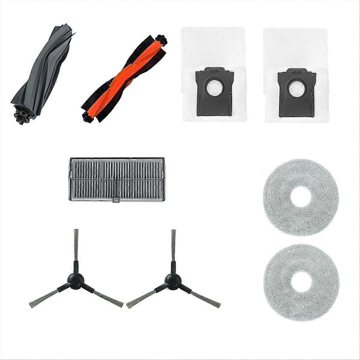 X30 Ersatzbürste Für Saugroboter, Reinigungszubehörset, Seitenbürste Und Filter, Kompatible Teile, Für Den Hausgebrauch, Einfache Wartung, Komplettpaket.