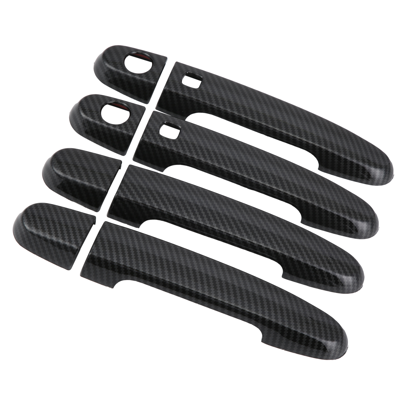 Komplettes Türgriff-zierleisten-set Aus Kohlefaser Für Prius 20 (2005–2010)