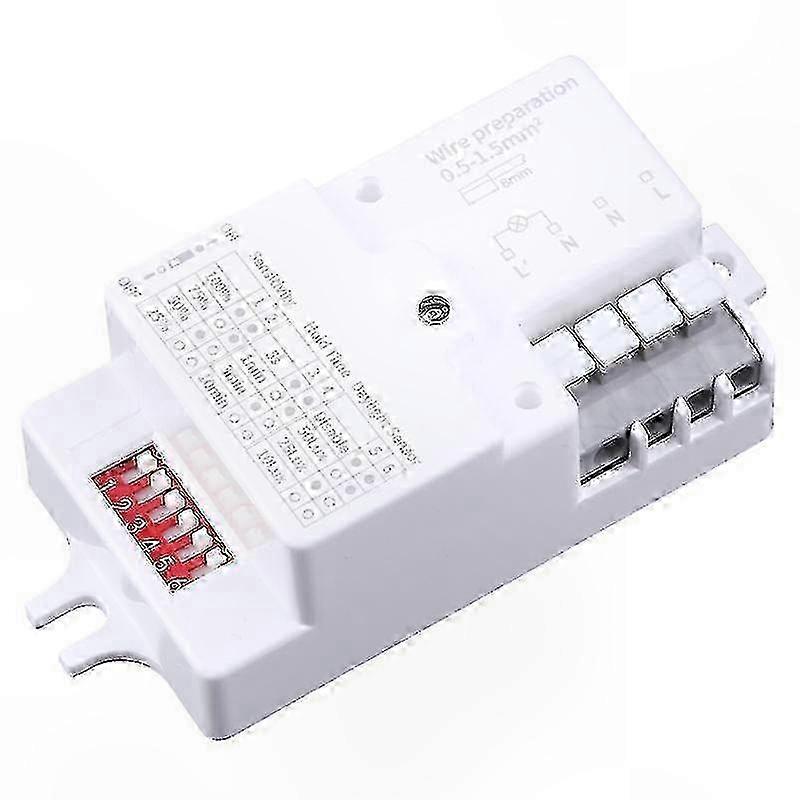 Radar-bewegungsmelder Für 220–240 V Led-beleuchtung, 50 Hz-kompatibel, Intelligente Automatische Erkennungslösung