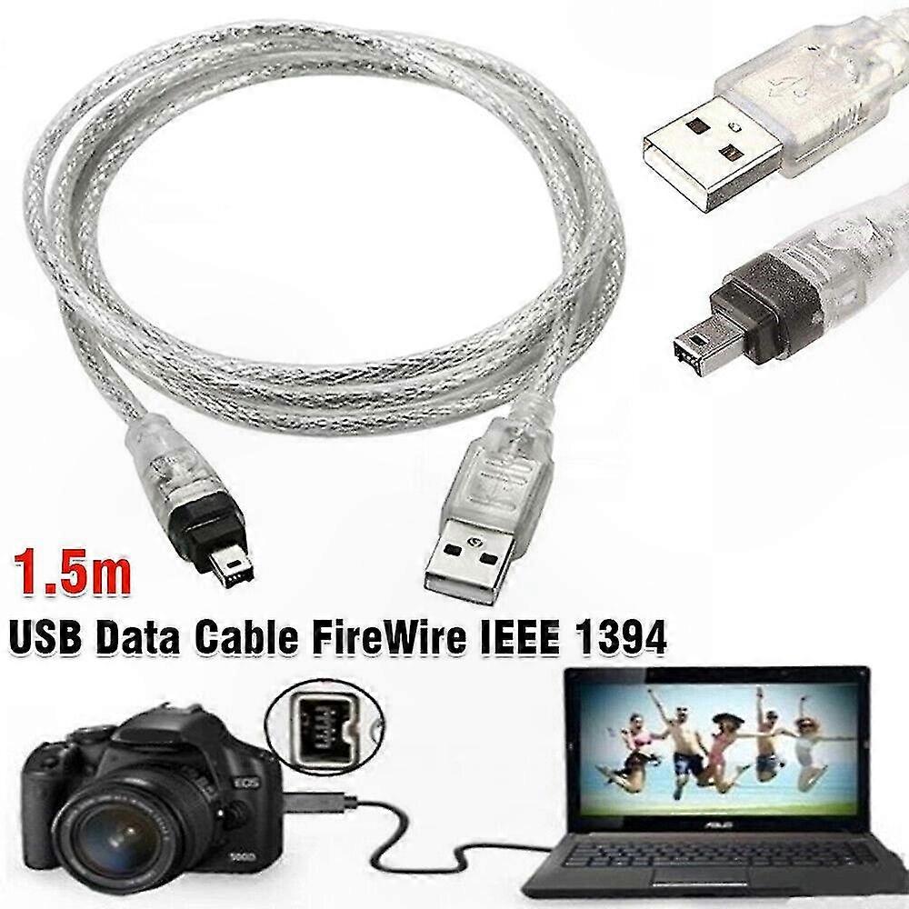Usb-übertragungskabel Für Mini-dv-camcorder, Firewire Ieee 1394-anschluss An Computer, Videobearbeitung, Hochgeschwindigkeits-datenkabel.