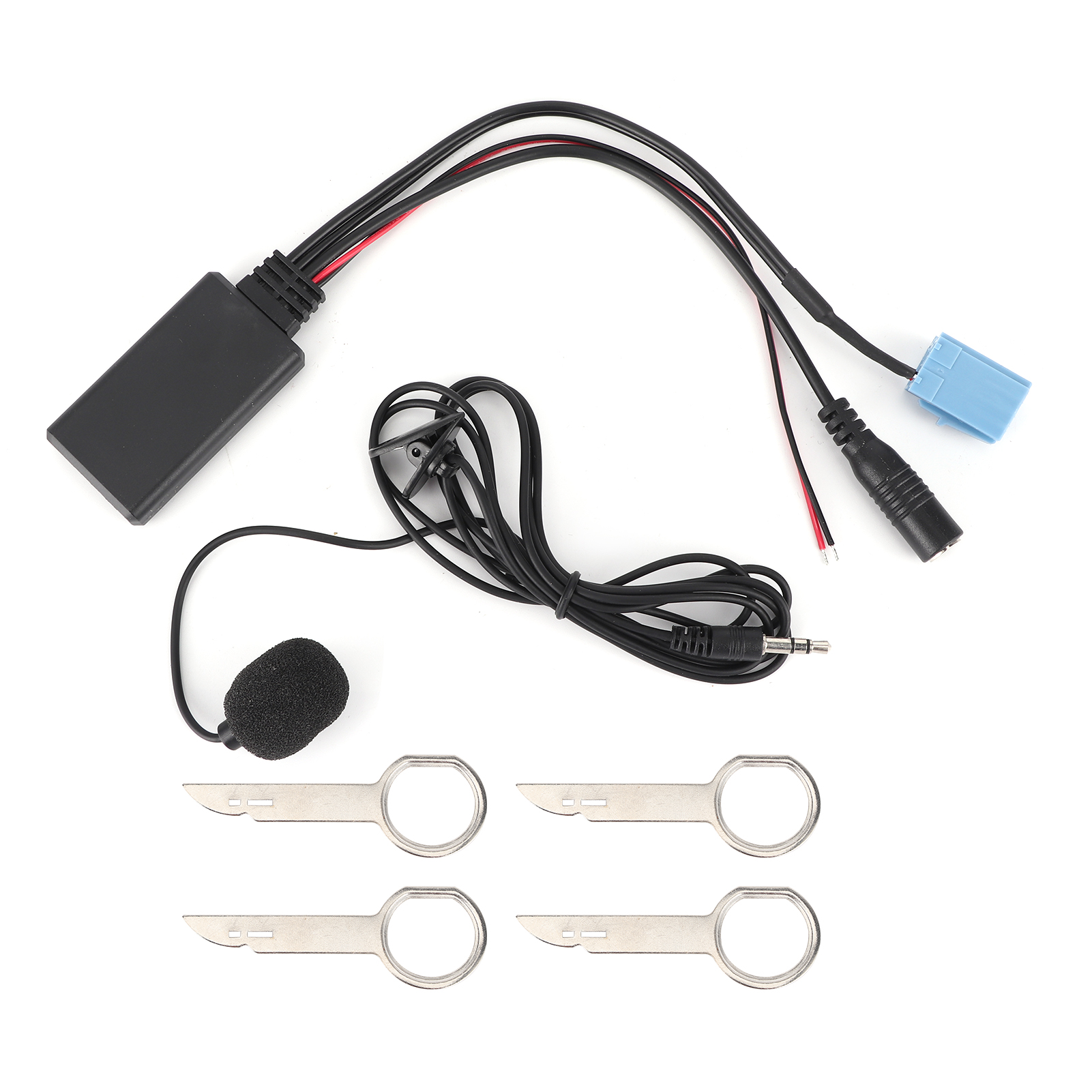 8-pin Bluetooth 5.0 Kfz-mikrofonadapter, Aux-audiokabel, Musikplayer-zubehör