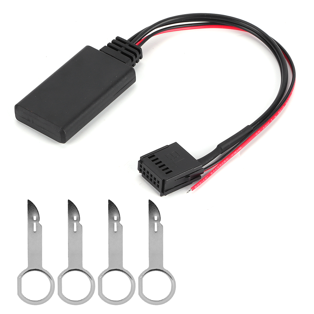 Auxin Bluetooth-autoadapter Für Ford Focus, Mondeo, Fiesta 6000 Cd, Kabelloses Audiomodul Mit Aux-kabel