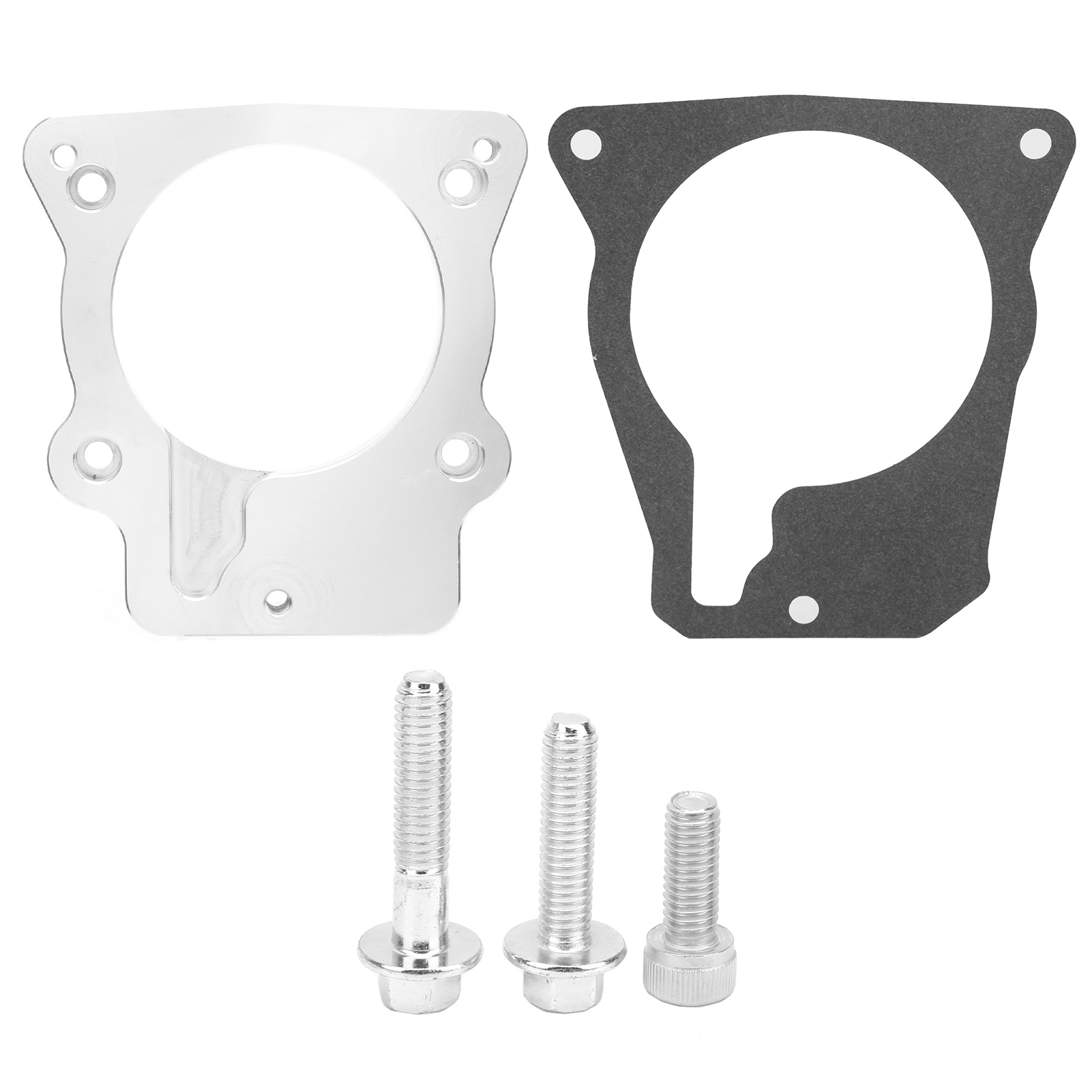 Adapterplatte Aus Aluminium Für 4-loch- Auf 3-loch-drosselklappengehäuse, Kompatibel Mit Dem Ls4 Chevrolet Monte Carlo Motor