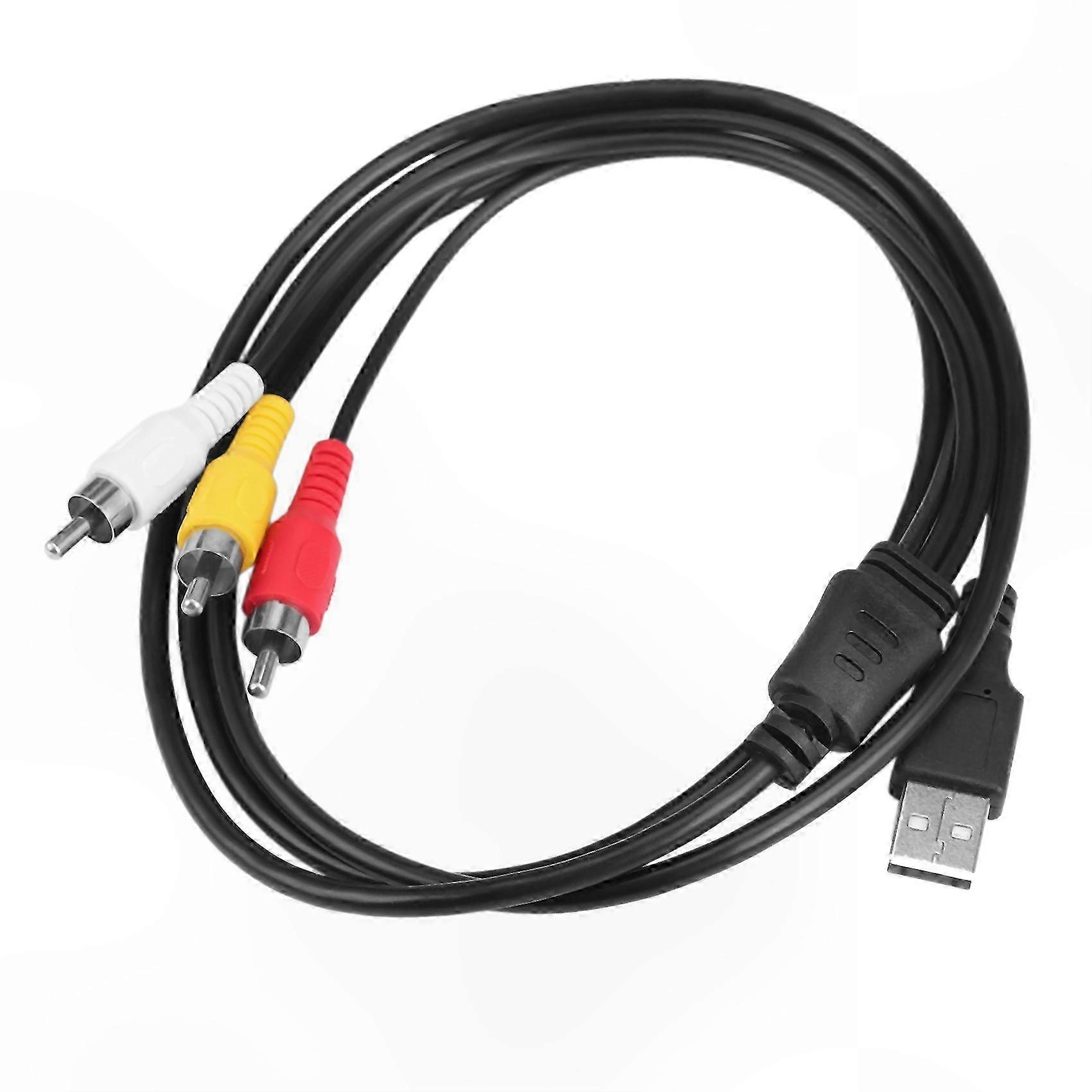 Usb-auf-3-rca-videoadapterkabel Zum Anschluss Von Av-geräten, Signalübertragung, Komplettlösung
