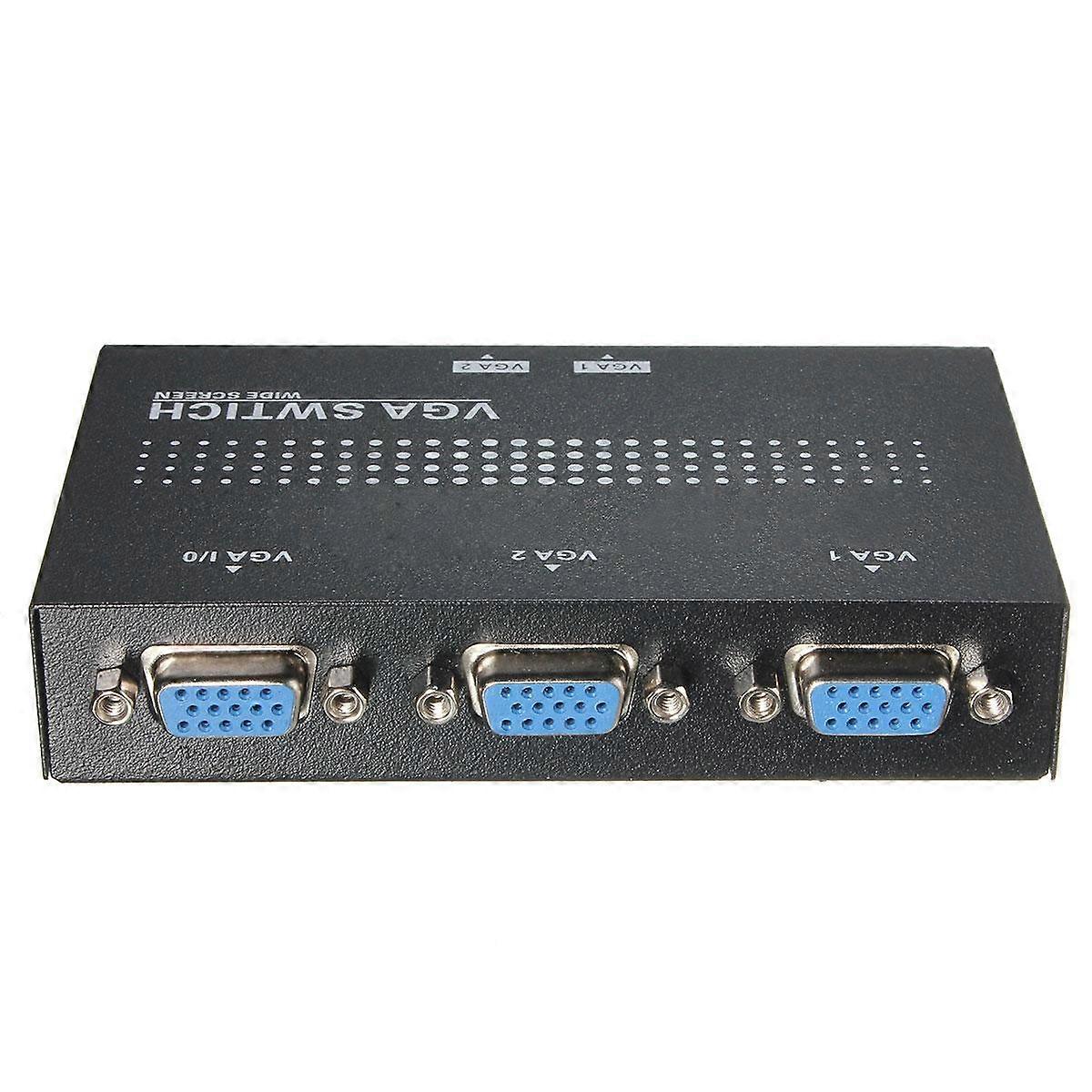 Vga-umschalter Mit 2 Eingängen Und 1 Ausgang, Manueller Dual-quellenwähler Für Monitor