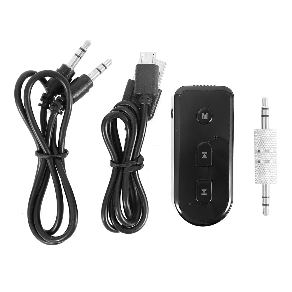 Kabelloser Bluetooth-autoradioadapter, 3,5-mm-aux-anschluss, Stereo-musikempfänger