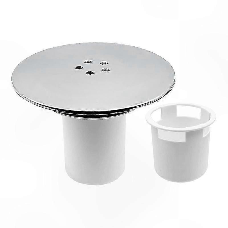 Verchromter Duschablaufverschluss, Ersatzstopfen Für 90 Mm/115 Mm, Geeignet Für Badezimmer, Glänzende Oberfläche, Langlebiges Sanitärzubehör.
