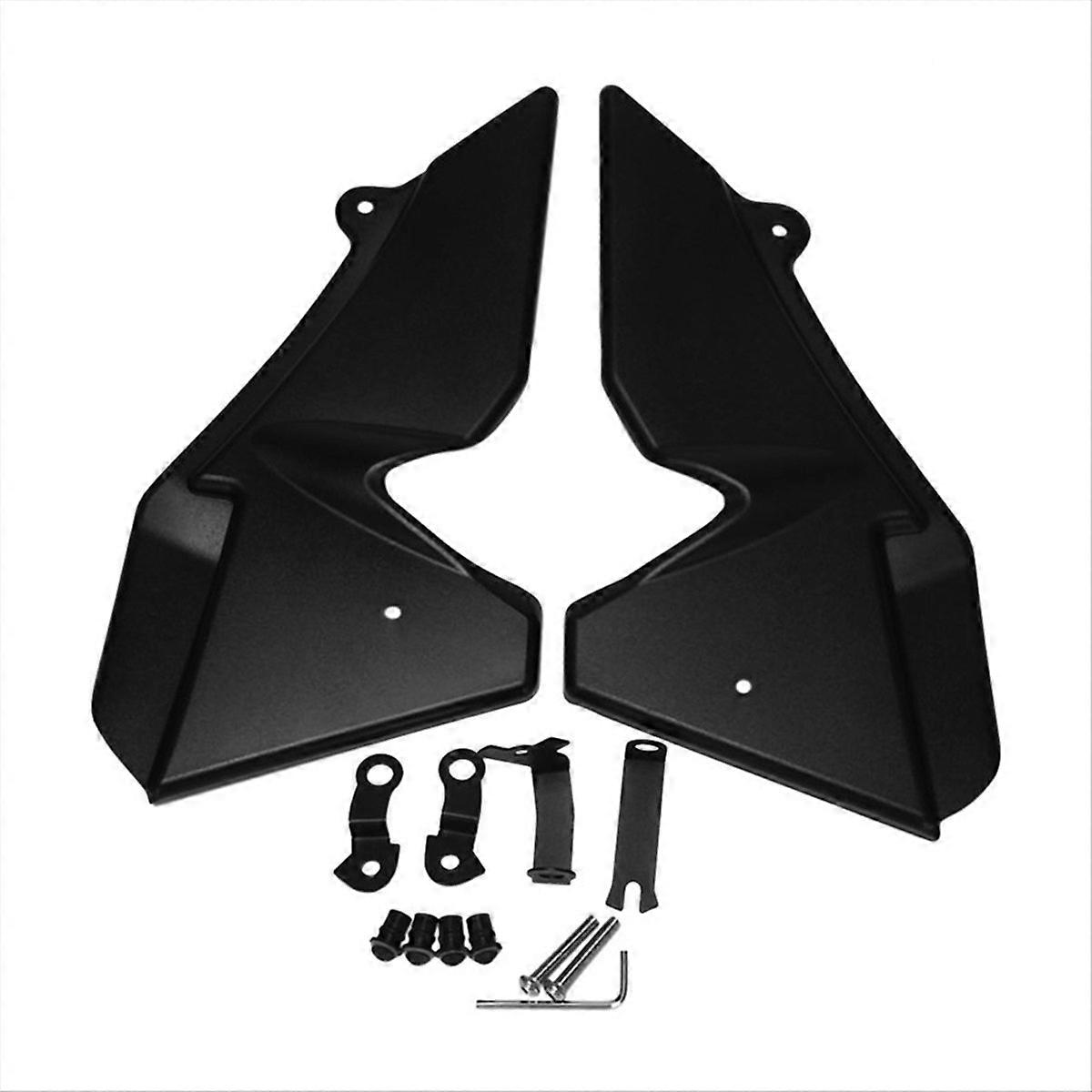 Seitlicher Kühlerschutz Für Motorräder, Seitenschutz Aus Aluminium, Luftabweiser, Robustes Verkleidungszubehör, Kompatibel Mit Verschiedenen Modellen, Einfach Anzubringen, Stoß- Und Witterungsbeständi