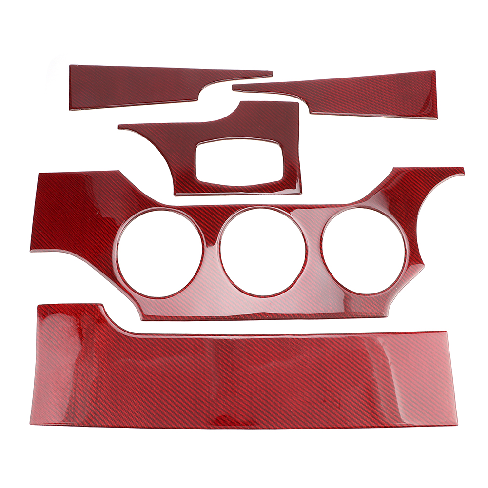 5-teiliges Set Carbonfaser-armaturenbrettverkleidungen Für Ford Mustang (2015–2019), Modifikationszubehör Und Abdeckungen