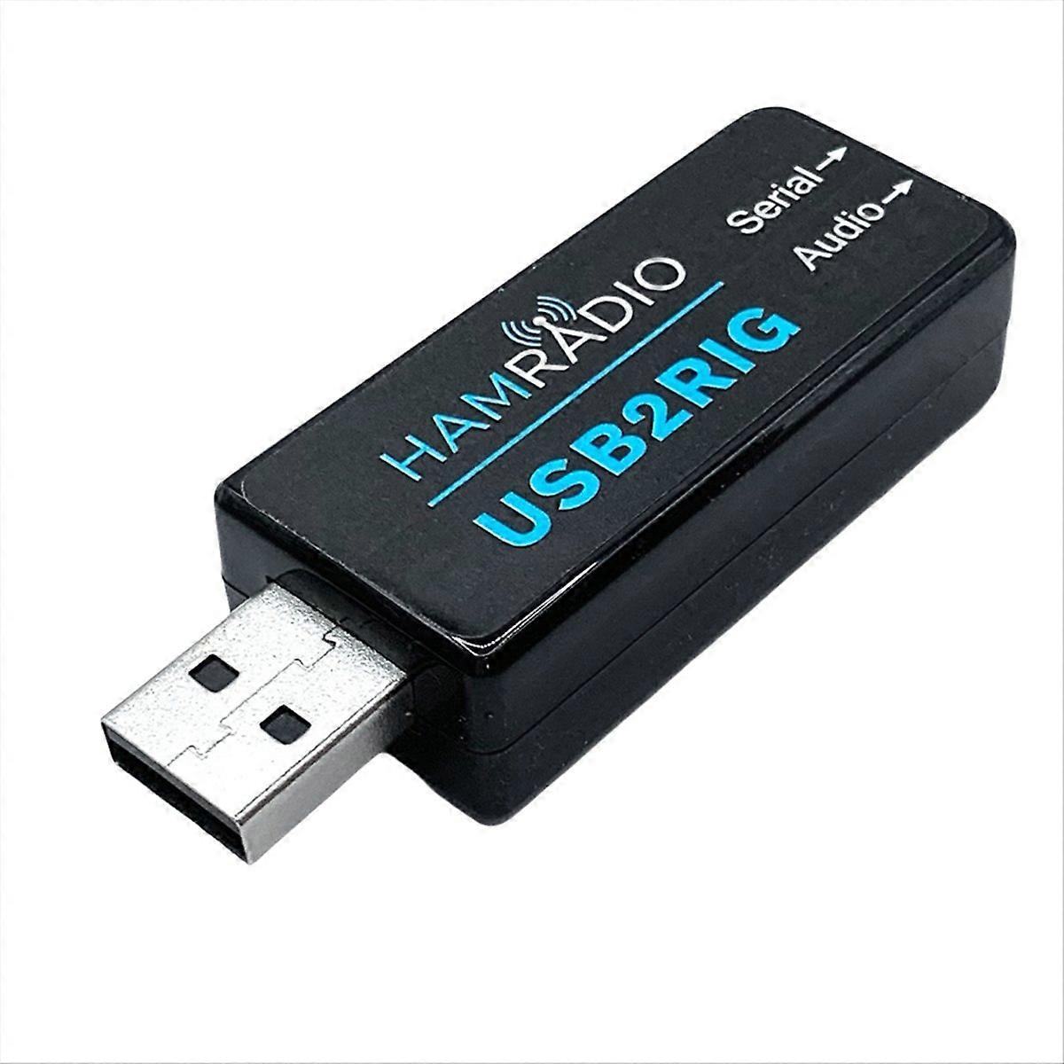 Usb2rig Soundkarte Für Professionellen Funkanschluss, Pc-zu-walkie-talkie-audioadapter-schnittstelle, Kompatibel Mit Kommunikationsstationen, Digitales Verbindungszubehör, Transceiver-anschlusskit.