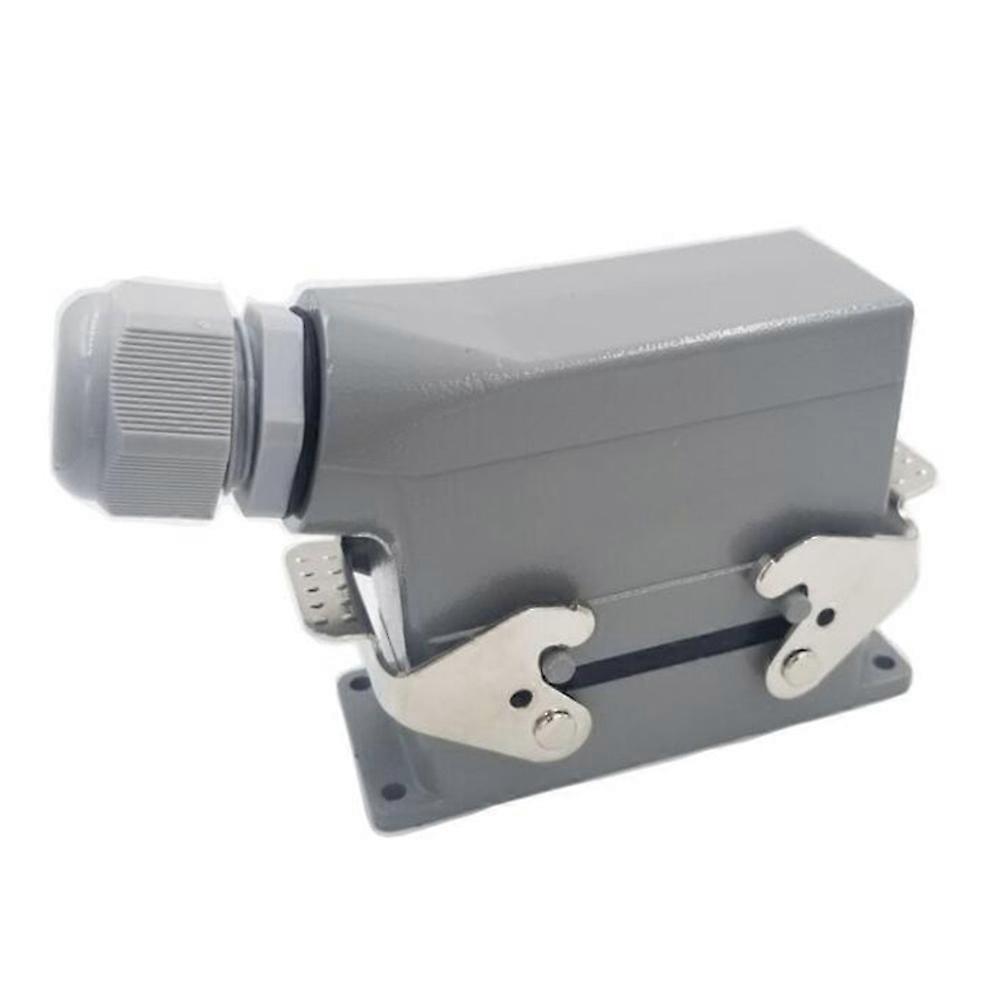 Hochleistungs-10-poliger 16-a-he-steckverbinder, Hdc-he-010, Rechteckiges Industriegehäuse, Schraubstecker, Robust, Schutzart Ip65, Für Anspruchsvolle Elektrische Anwendungen