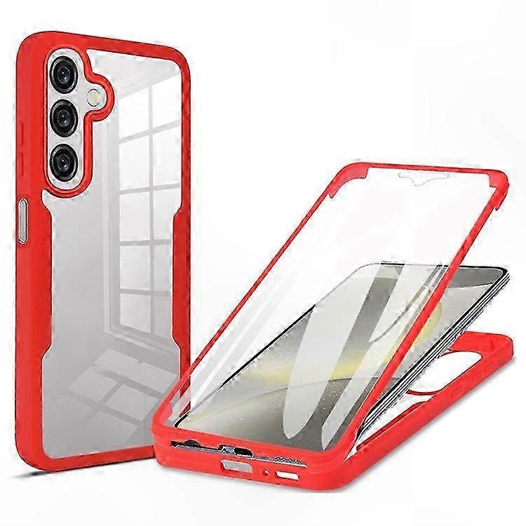 Transparente Hülle Mit Displayschutzfolie Für Galaxy A17, A16 5g, A16 4g – Stoßfeste Tpu-acryl-hülle, Schlank Und Leicht, Rundumschutz