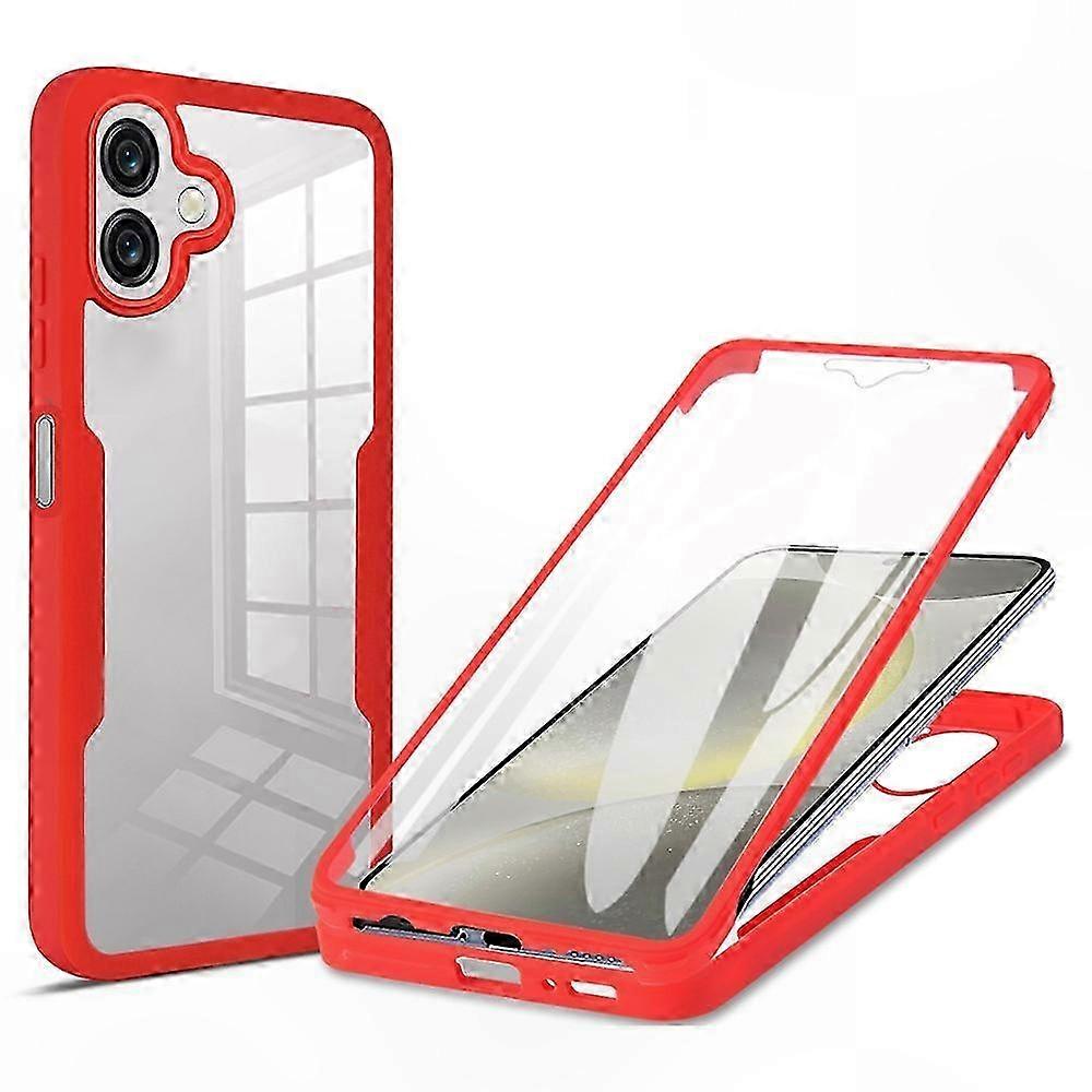 Transparente Hybrid-hülle Für Galaxy A07, Inklusive Displayschutzfolie, Aus Robustem Acryl Und Weichem Tpu, Ultradünne, Stoßfeste Schutzhülle