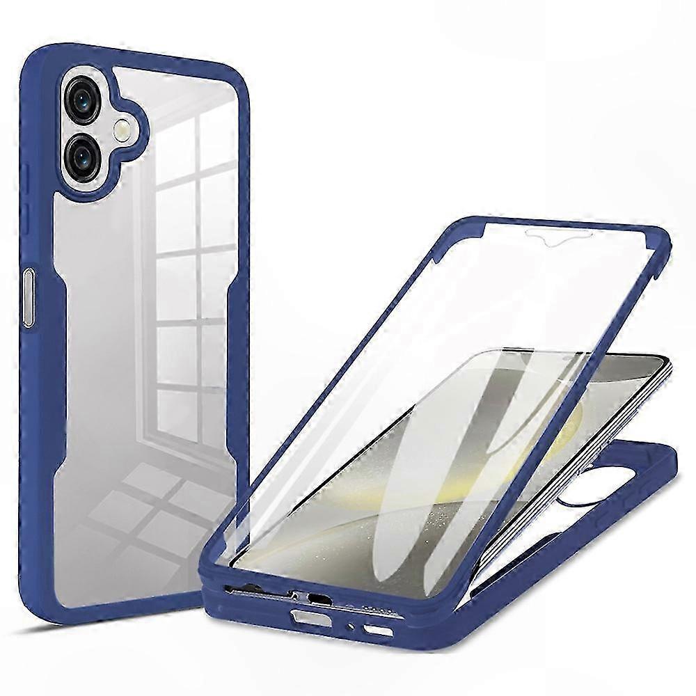 Transparente Hybrid-handyhülle Mit Gehärtetem Glas Für Samsung Galaxy A07, Acryl- Und Tpu-schutz, Schlanke Und Robuste Hülle, Rundumschutz-zubehör