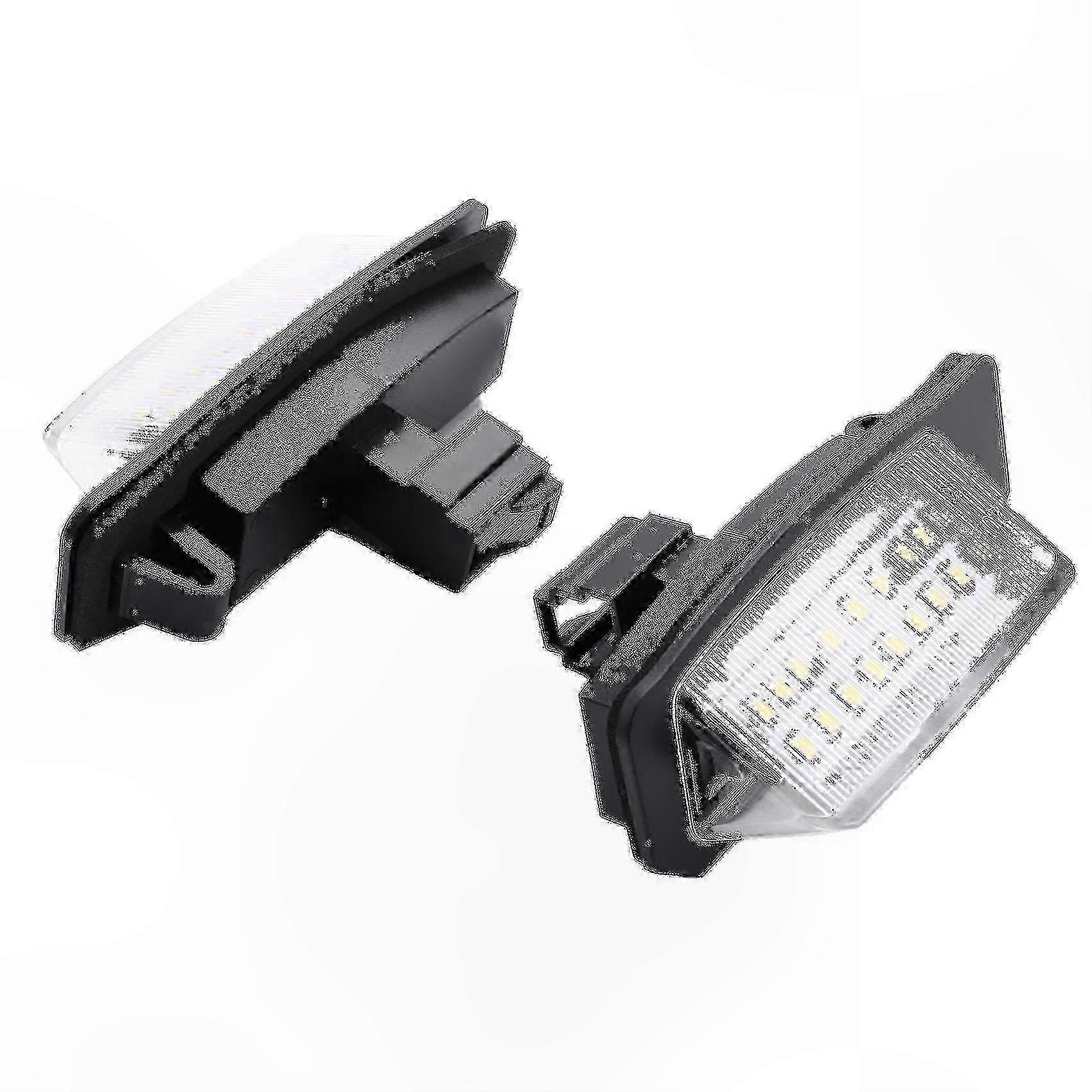 12v Canbus Led-kennzeichenbeleuchtung Für Suvs - Set Mit 2 Weißen Lampen, Leistungsstarke Kennzeichenbeleuchtung, Fahrzeugkompatibel, Robust Und Langlebig.